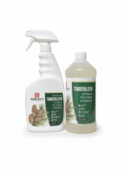 TimberKleen Concentrate & Ready - to - Use Spray Bottle Bundle (1 - Quart + 32 oz) - Shirley’s Chemical Company - TimberKleen Concentrate & Ready - to - Use Spray Bottle Bundle (1 - Quart + 32 oz)